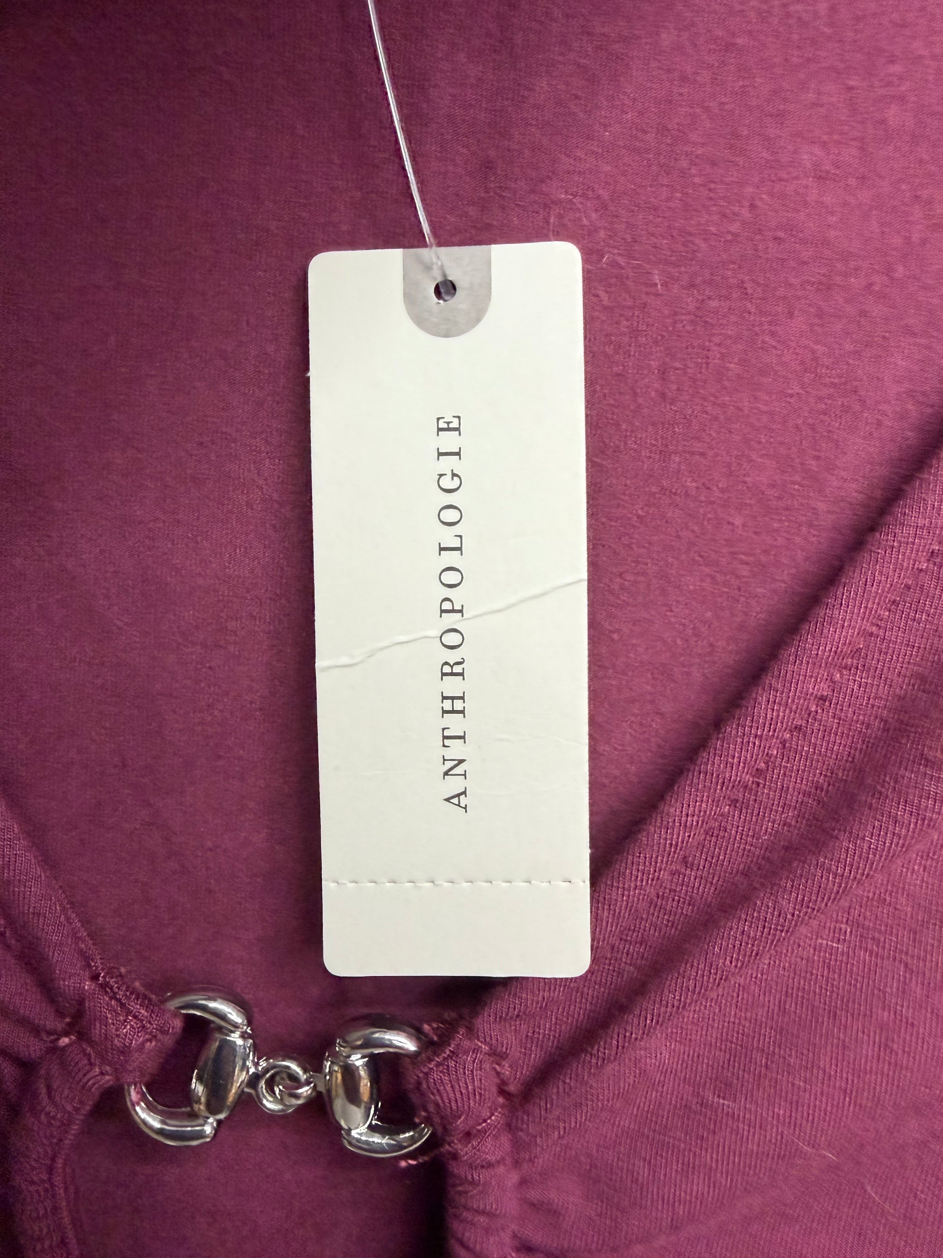✨ Maeve by Anthropologie Burgundy Sleeveless✨ Size Large