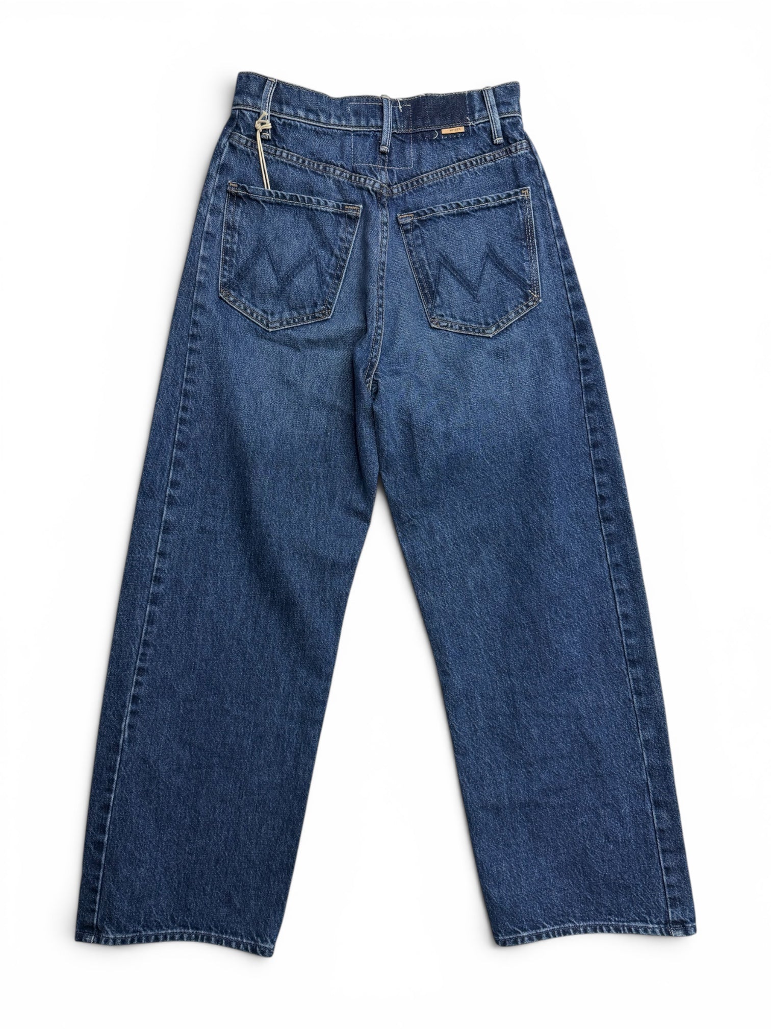 👖 Anthropologie Premium High-Rise Wide Leg Jeans – Dark Wash Denim ✨ Size 23