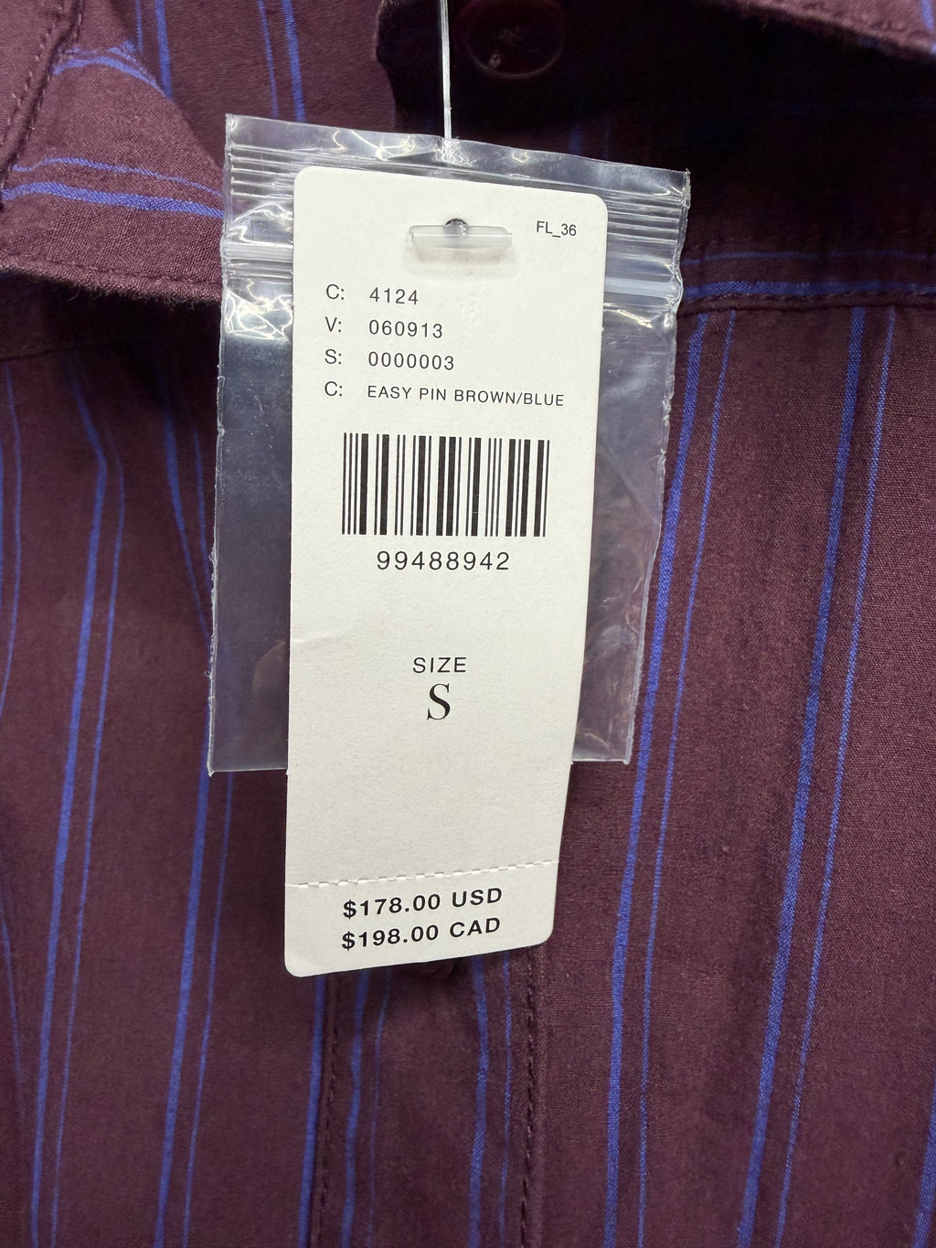 🖤 Anthropologie Burgundy Pinstripe Utility Jumpsuit – Ruched Leg Sleeveless One Piece – Size Small 🖤