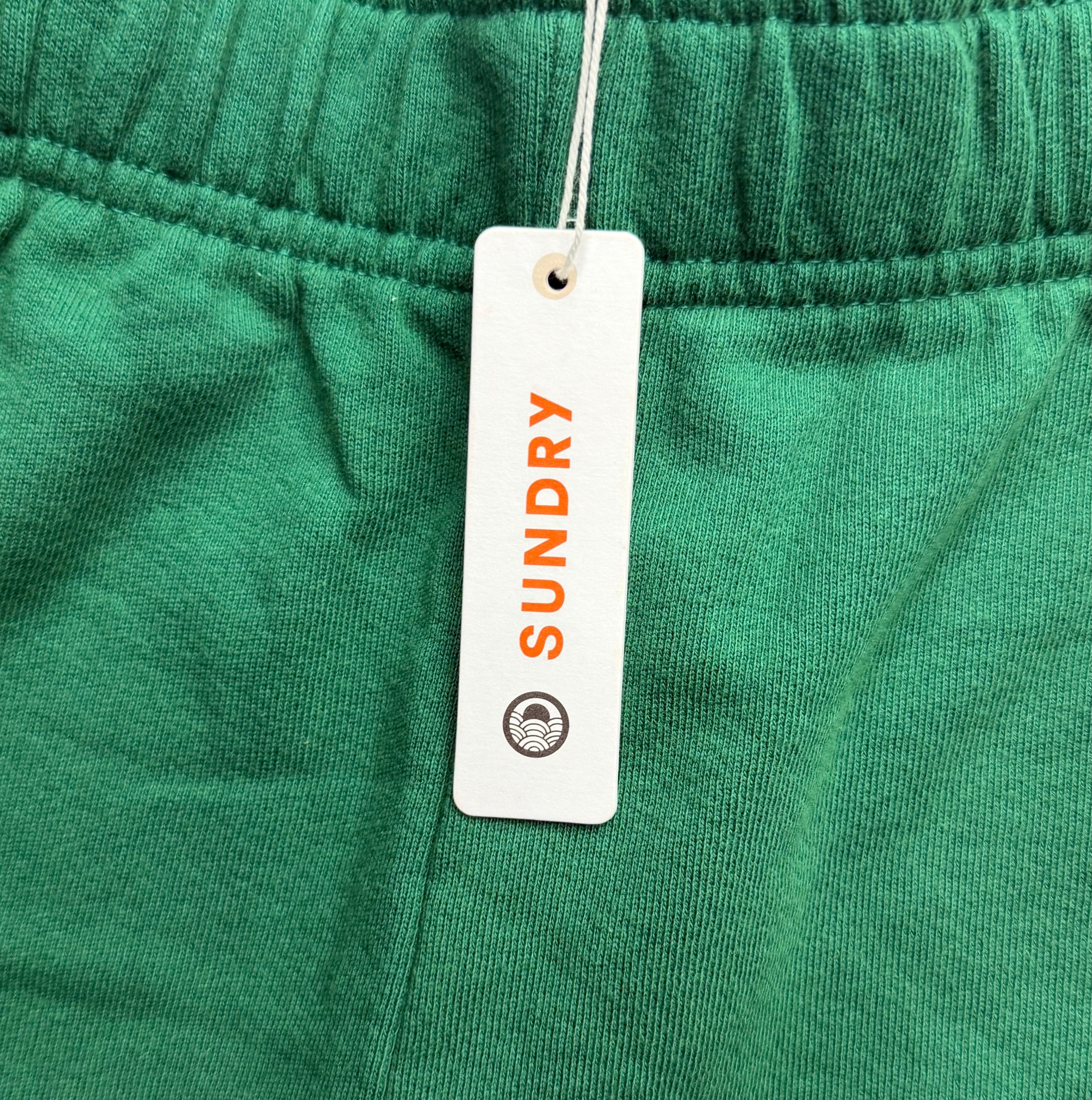 ✨ 💚 Rare Anthropologie Sunday Green Graphic Jogger Sweatpants - Casual Lounge Athleisure 💚 ✨ Size Small
