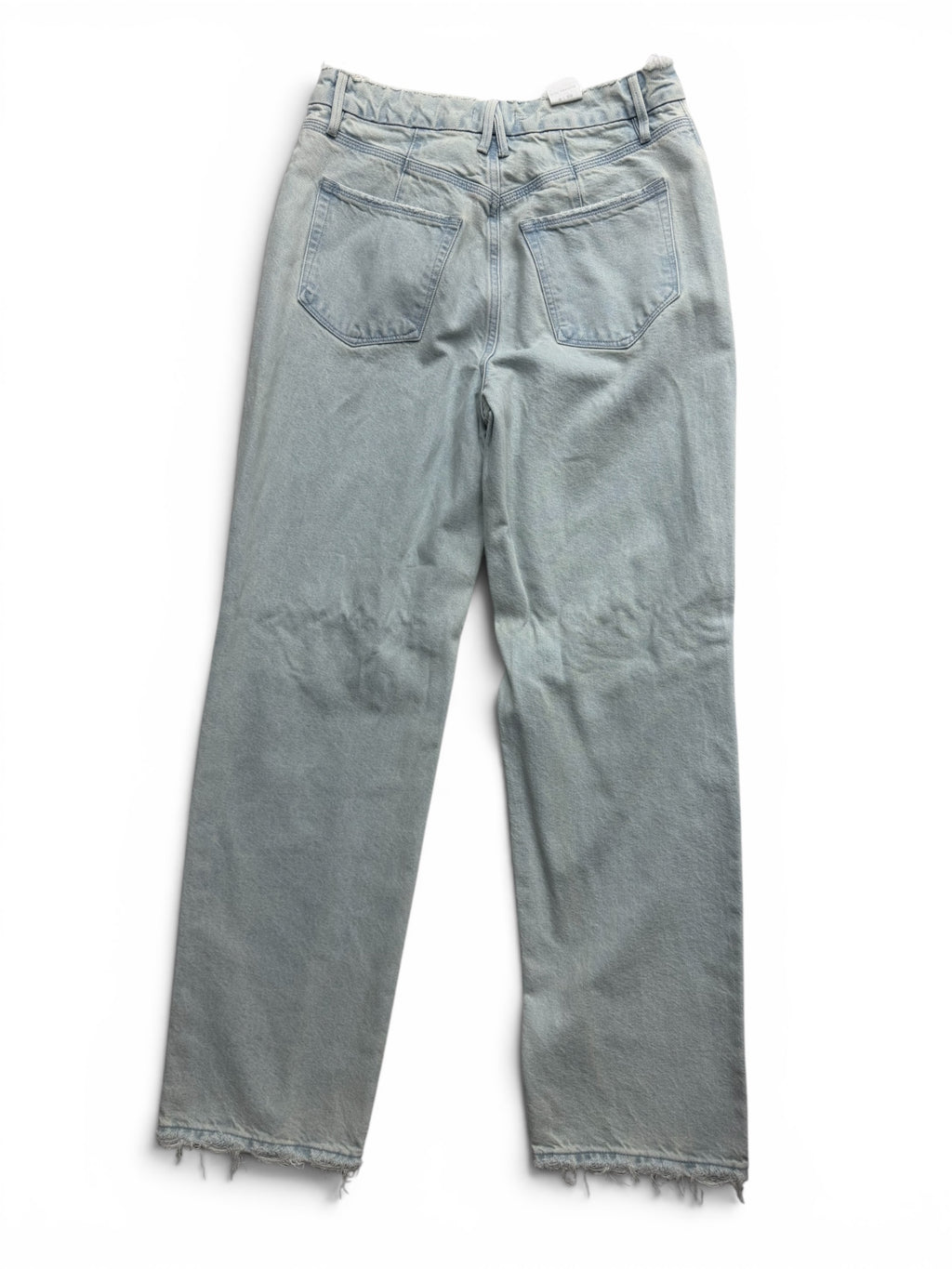 ✨ GOOD AMERICAN Distressed Wide Leg Jeans ✨ Size 6/28