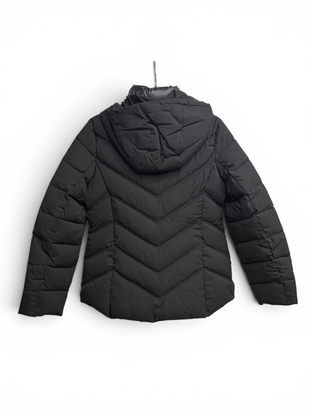 🖤 Michael Kors Packable Hooded Puffer Jacket – Black | Water Resistant🖤 Size Small