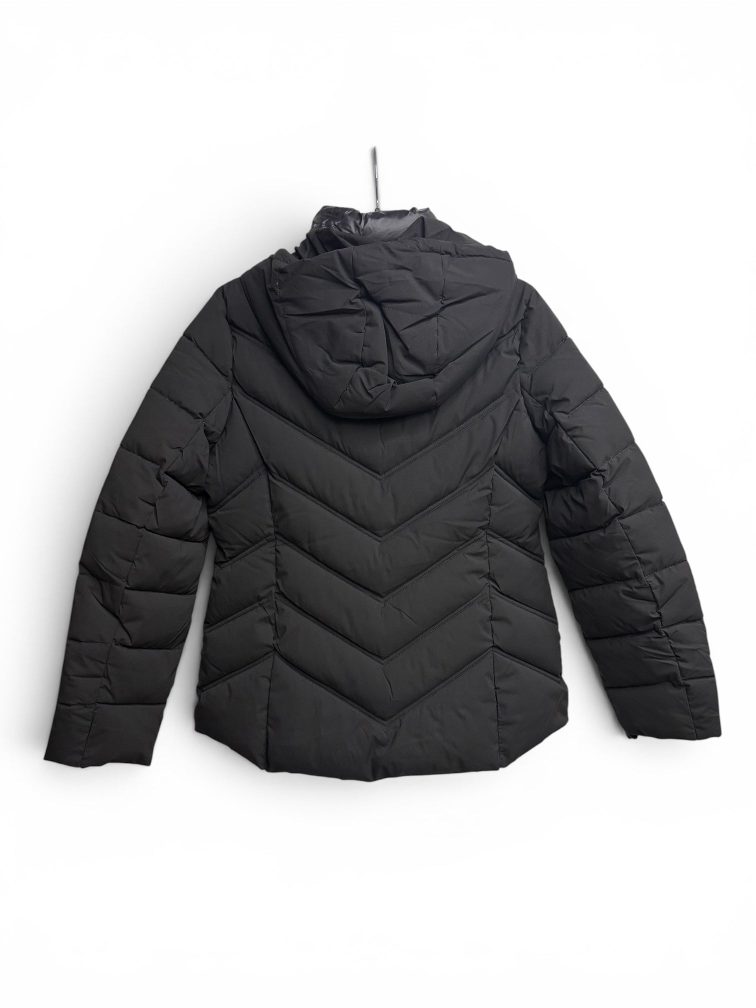 🖤 Michael Kors Packable Hooded Puffer Jacket – Black | Water Resistant🖤 Size Small